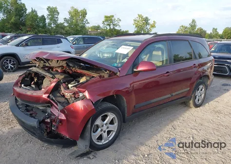 2007 Suzuki Xl7 Luxury z USA, uszkodzony, nr VIN 2S3DB417276118472